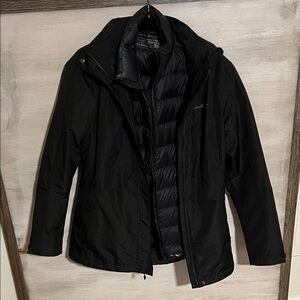 Eddie Bauer Black 3-in-1 Insulated Jacket